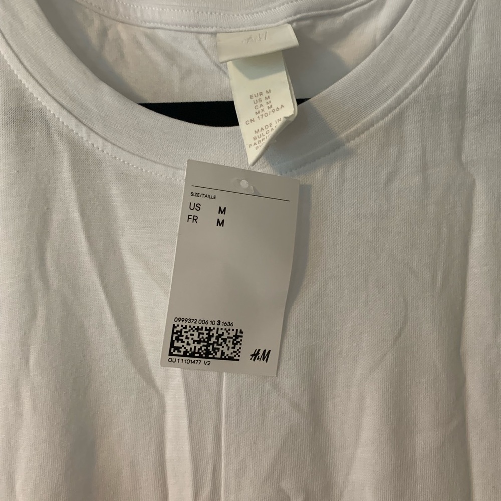 White cotton maxi dress sleeveless high neck NWT